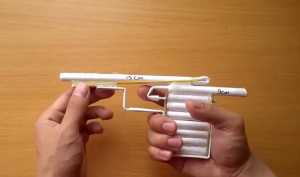 Cách làm khẩu súng bằng giấy đơn giản