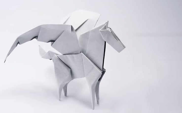 Những chiếc ngựa trắng tuyệt đẹp giấy thành phẩm Origami sẽ khiến bạn thích thú. Hãy đến xem những thủ thuật gấp giấy này được biến tấu thần tượng của mình trong hình ảnh này!