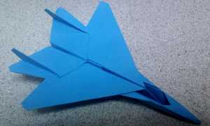 Cách gấp máy bay F15 bằng giấy