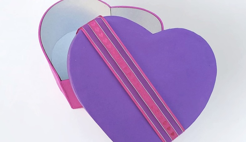 Cách làm hộp quà hình trái tim cho dịp valentine