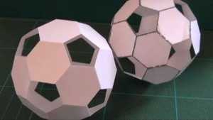 Gấp Soccer ball Origami