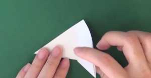 Cách gấp bông tuyết origami bằng giấy 