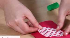 Cách làm thiệp 3D valentine có hình trái tim bên trong