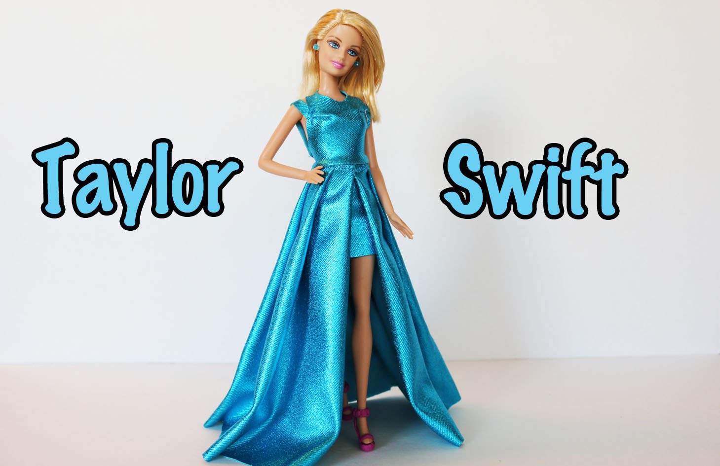 Cách may bộ váy của Taylor Swift tại Grammy 2015 cho búp bê