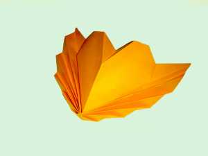 Cách gấp trái tim Origami 3D với đôi cánh xinh xắn