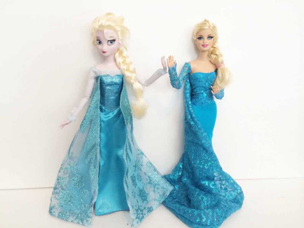 Hướng dẫn cách may váy hở vai cho búp bê Barbie tập 7 - YouTube