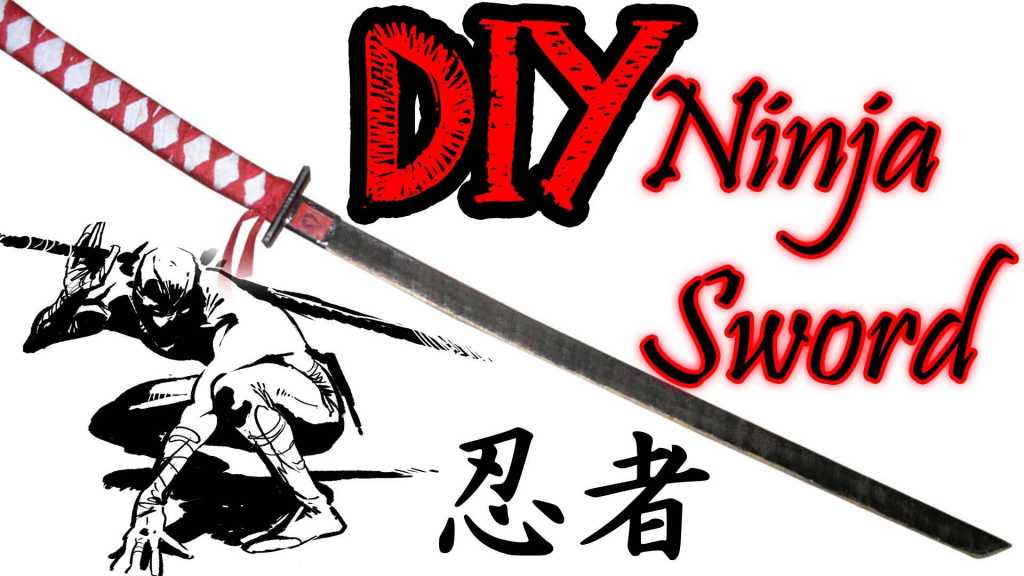 Cách làm chuôi kiếm ninja thực thụ