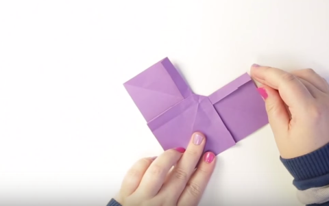 Cách làm nơ gói quà bằng giấy