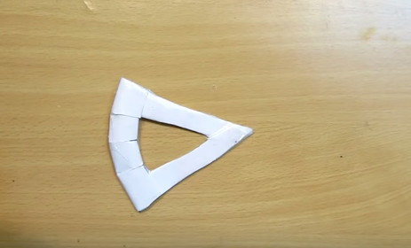 Cách làm cái rìu bằng giấy