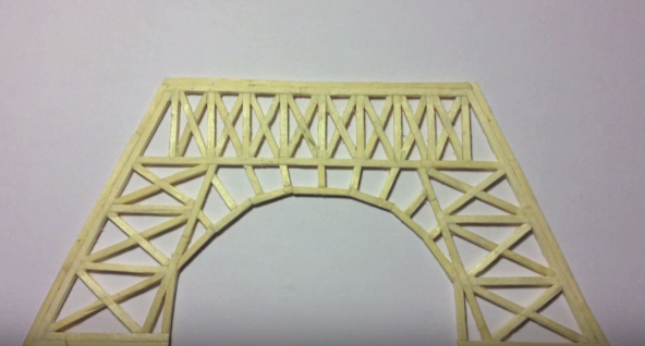 Cách làm mô hình tháp Eiffel 