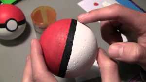 Cách làm quả bóng Pokemon đồ chơi