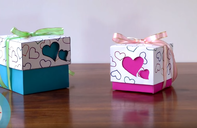 Cách làm hộp quà valentine đáng yêu