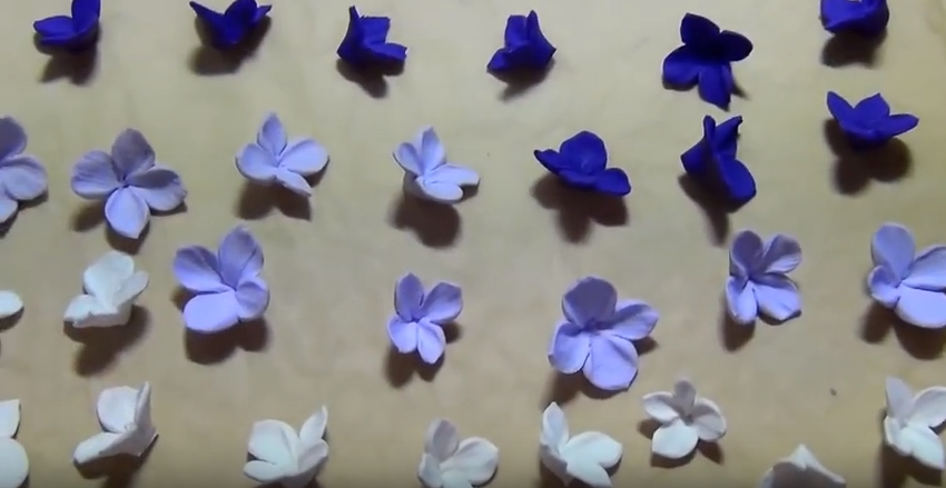 Cách trang trí ly thủy tinh bằng đất sét Nhật tuyệt đẹp