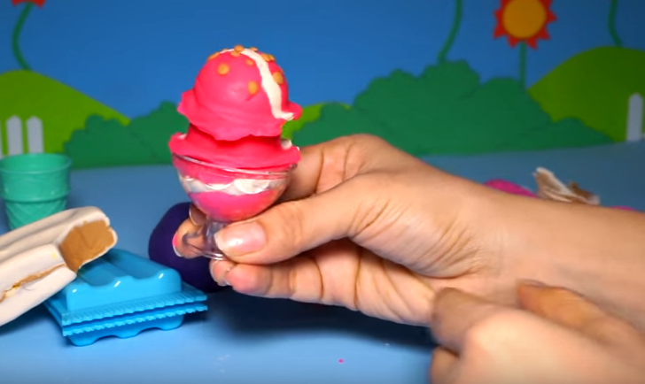 How to make super cute Japanese clay ice cream