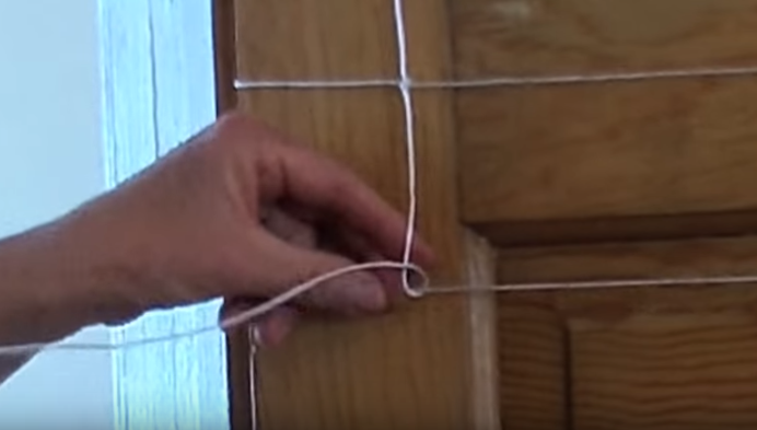 Cách đan lưới giàn dây leo siêu đơn giản bằng dây thừng
