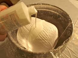 Cách làm giỏ trứng bằng keo sữa và dây len đáng yêu