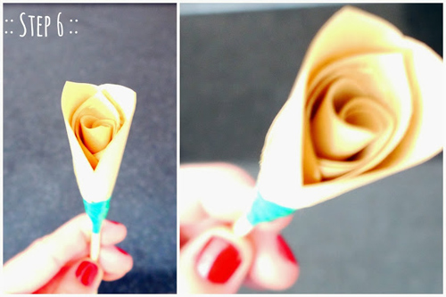 Cách làm hoa hồng tuyệt đẹp bằng giấy