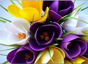 Cách làm hoa Tulip bằng thìa nhựa đẹp mắt