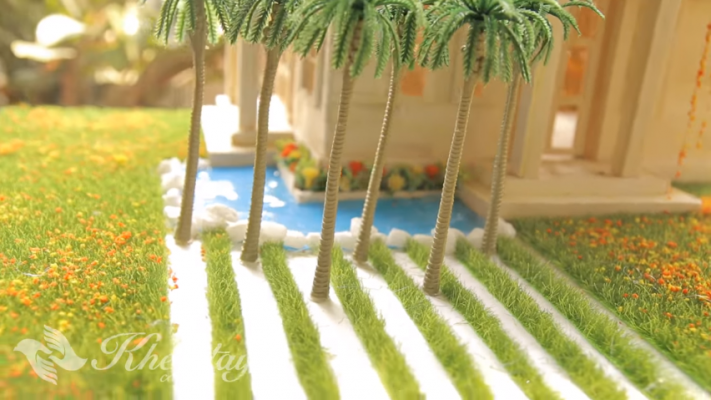 Cách làm hồ bơi - hồ nước cho nhà mô hình