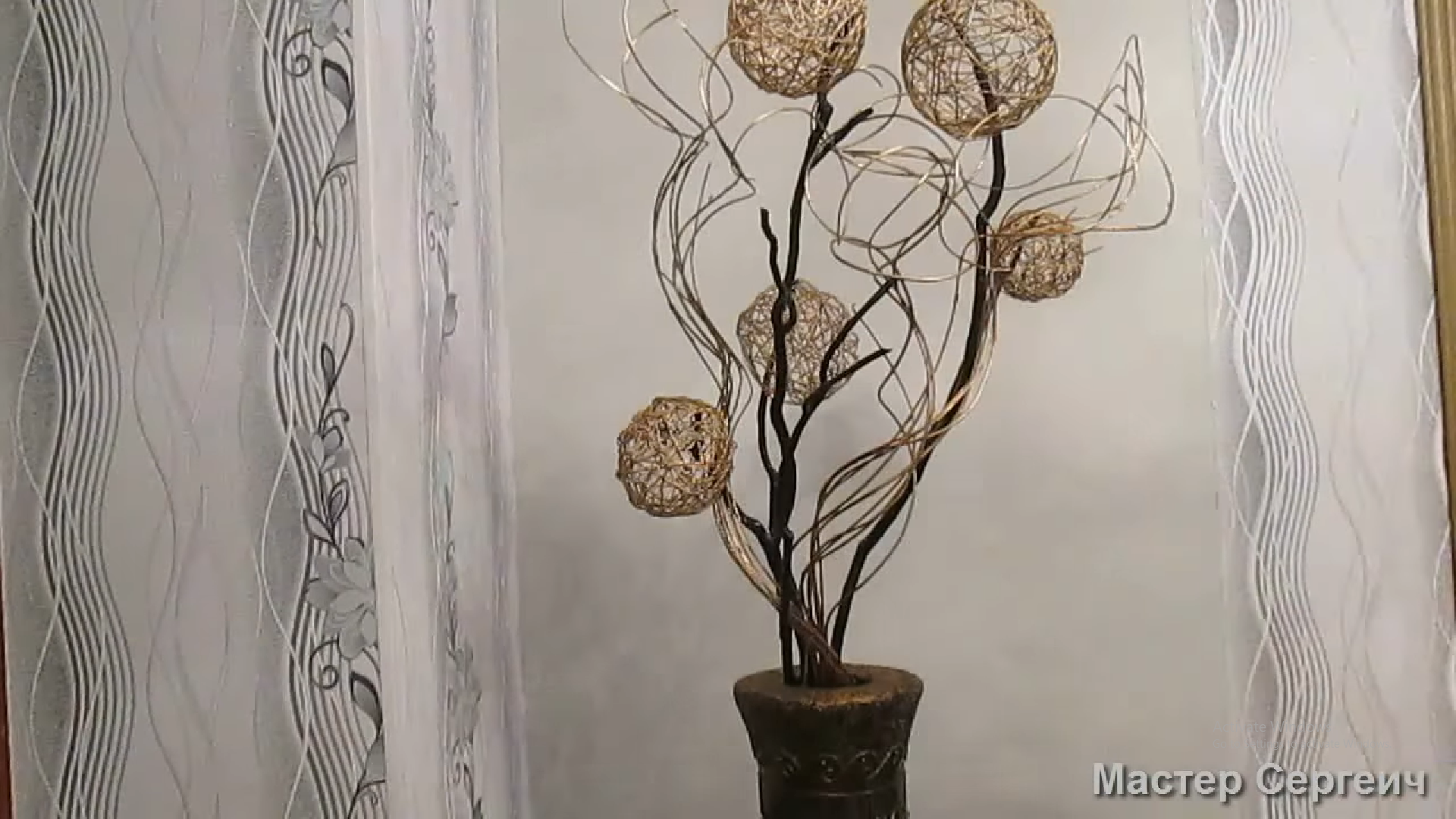 Cách làm cây trang trí bằng dây thừng handmade và cành cây - Cách làm cây trang trí bằng dây thừng handmade và cành cây -