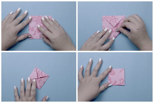 origami lotus tutorial 02