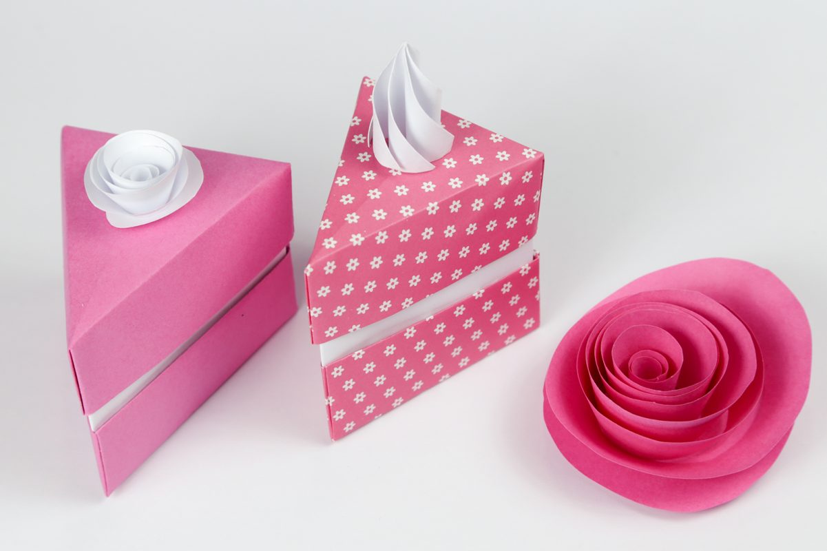 Cách Gấp Hộp Quà Origami Hình Bánh Gato Sinh Nhật -