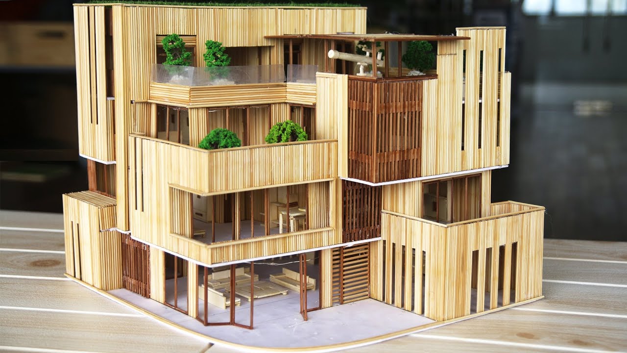 Chia sẻ 64 về mô hình giấy nhà biệt thự mới nhất  Tin học Đông Hòa