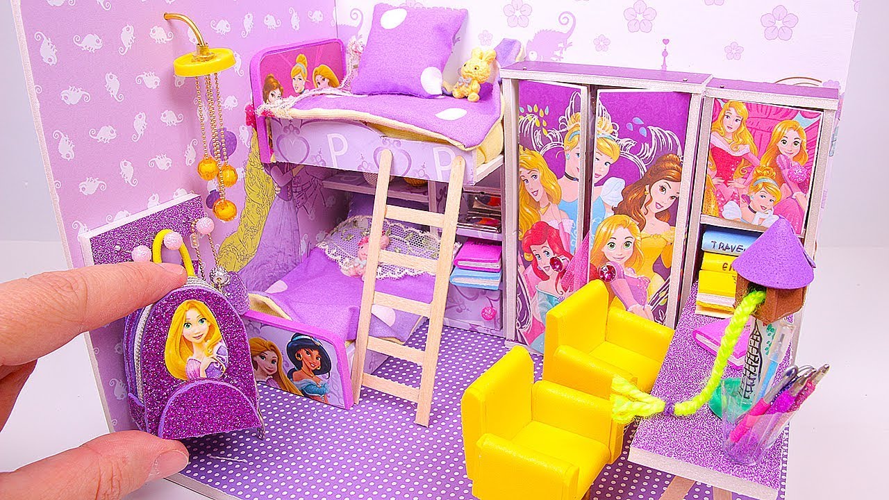 Cách làm phòng ngủ công chúa thu nhỏ