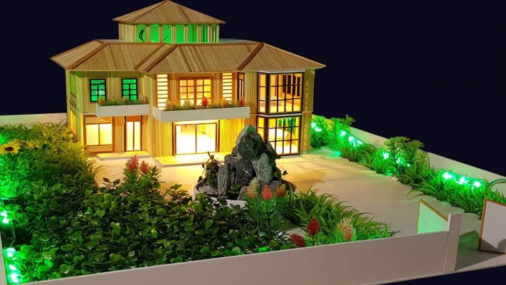 Thiết kế sân vườn cho không gian Nhà vườn truyền thống NV14108thiet ke san  vuon cho khong gian nha vuon truyen thong nv14108